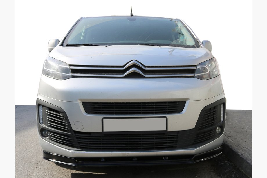 Citroen Jumpy/Dispatch 2017– Främre läppspoiler till stötfångare (ABS) Image