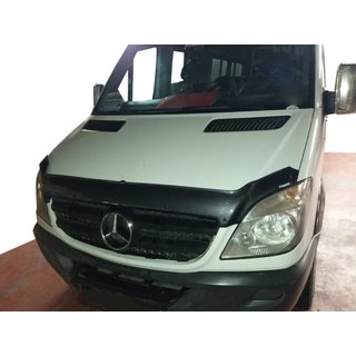 Motorhuvsdeflektor i kolfiberlook 2006-2013 (EuroCap) Mercedes Sprinter W906 2006–2018 foto 1
