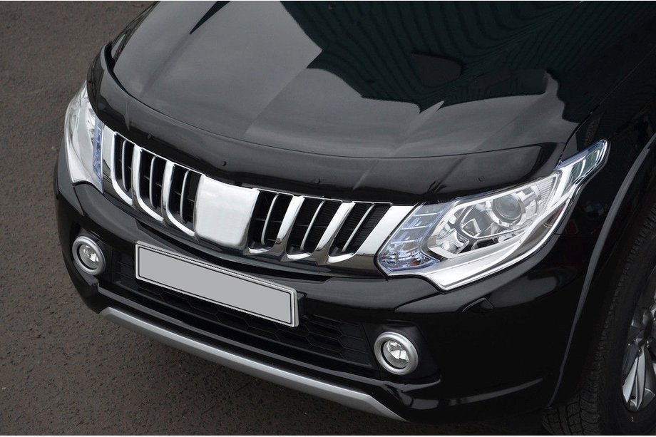 Mitsubishi L200 2015–2024 Motorhuvsdeflektor (2015-2019, EuroCap) Image