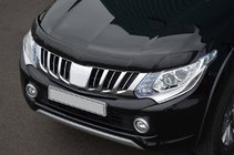 Mitsubishi L200 2015–2024 Motorhuvsdeflektor (2015-2019, EuroCap) foto 1
