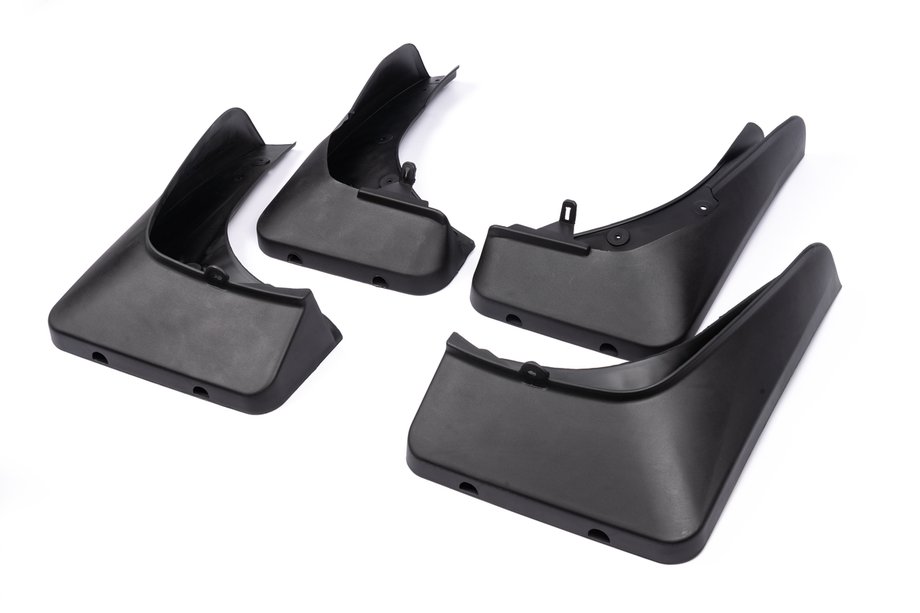 BMW X5 E70 2007–2013 Stänklappar Premium med tröskelskydd (4 st) Image