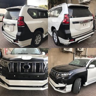 Faceliftkit 2009-2016 till 2017- (med Full LED-strålkastare) Toyota Land Cruiser Prado 150 2009–2023 foto 3