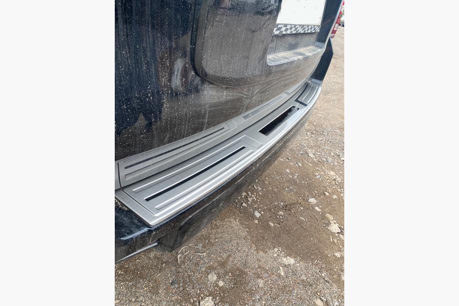 Toyota Land Cruiser Prado 150 2009–2023 Kromskydd för bakre stötfångare V1 Image