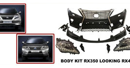 Lexus RX 2009–2015 Främre stötfångare OEM 2013 2009-2012, med dimljus foto 2