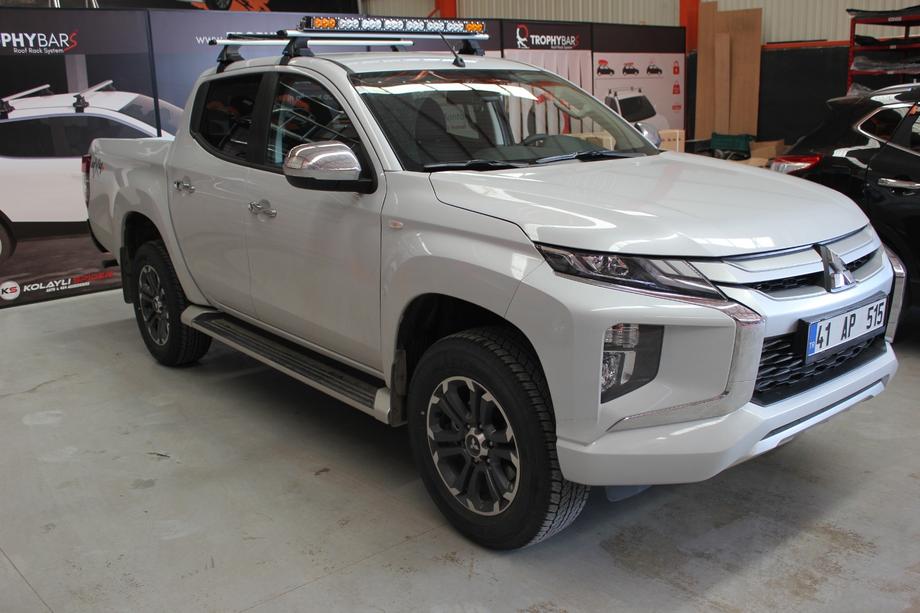 Fiat Fullback 2016– Takräcke tvärbalkar för slätt tak (2 st, Asaf V4) Image