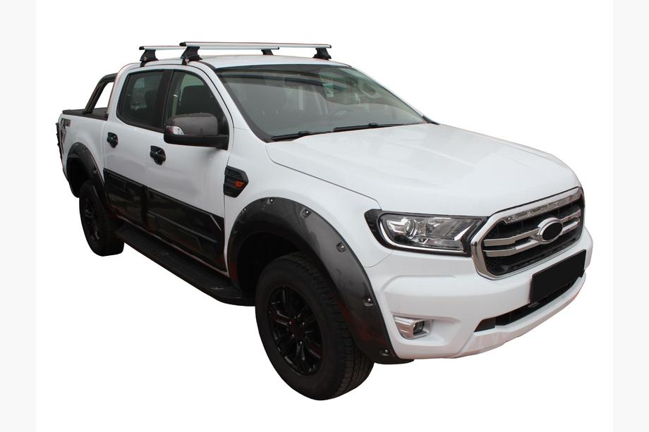 Ford Ranger 2011–2022 Takräcke tvärbalkar för slätt tak (2 st, Asaf V4) Image