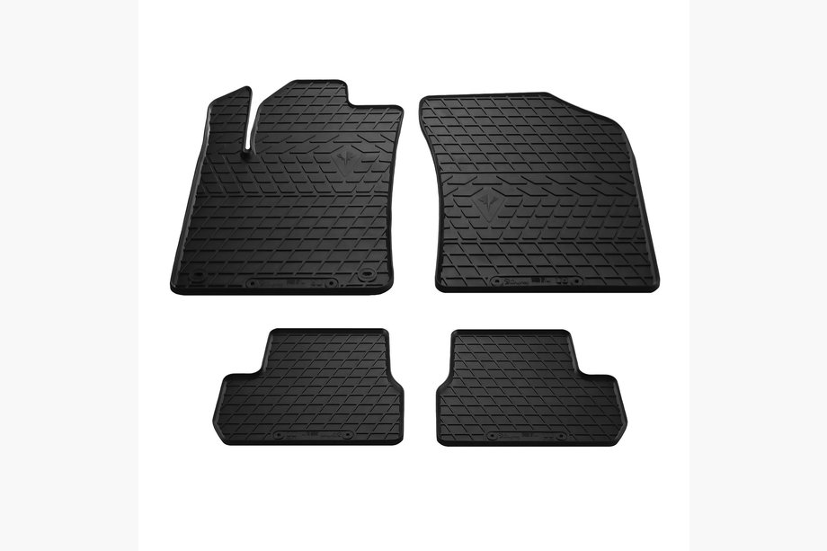 Citroen C-3 2009–2016 Gummimattor till kupén (4 st, Stingray Premium) Image