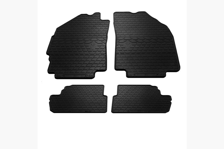 Chevrolet Spark 2009–2015 Gummimattor till kupén (4 st, Stingray Premium) Image