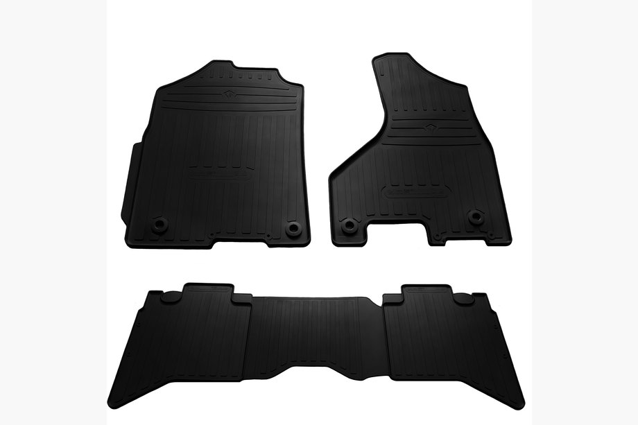 Dodge Gummimattor Stingray (2009-2018, CrewCab, 4 st, gummi) Image