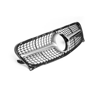 Framgrill Diamond Silver (2014-2016) Mercedes GLA X156 2014–2019 foto 3