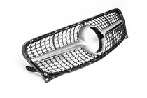 Mercedes GLA X156 2014–2019 Framgrill Diamond Silver (2014-2016) foto 3