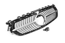Mercedes B-klass W247 2019– Frontgrill Diamond Silver (för Base) foto 3
