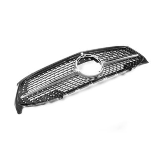 Frontgrill Diamond Silver (för 2019-2022) Mercedes CLA C118 2019– foto 3