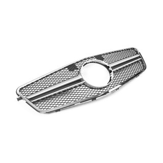 AMG Silver frontgrill (2009-2012) Mercedes E-сlass W212 2009–2016 foto 1