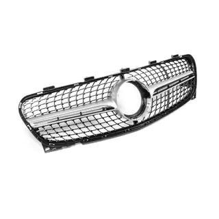 Främre grill Diamond Silver (2017-2019) foto 3