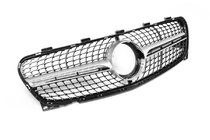 Mercedes GLA X156 2014–2019 Främre grill Diamond Silver (2017-2019) foto 3
