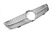 Mercedes CLS C219 2004–2010 Främre grill (2005-2008, Diamond Silver) foto 5
