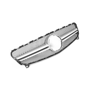 AMG Silver frontgrill (2015-2018) Mercedes A-сlass W176 2012–2018 foto 1