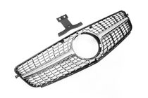 Mercedes C-klass W204 2007–2015 Främre grill Diamond Silver foto 6