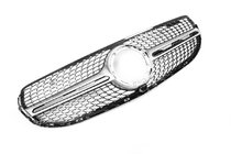 Mercedes GLC X253 2015–2022 Frontgrill Diamond Silver (för Base 2019-2022) foto 2