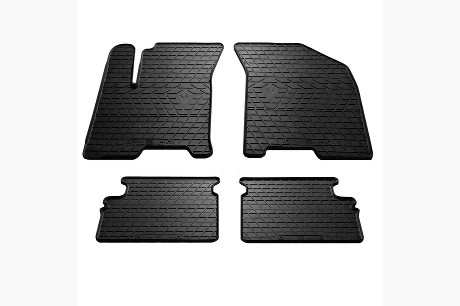 Chevrolet Aveo T200 2002–2008 Gummimattor till kupén (4 st, Stingray Premium) Image