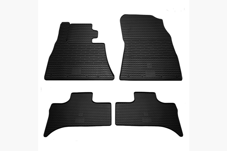 BMW X5 E53 1999–2006 Gummimattor till kupén (4 st, Stingray Premium) Image