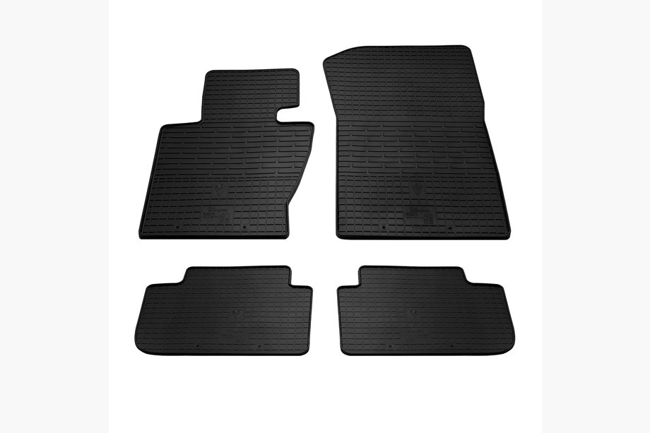 BMW X3 E83 2003–2010 Gummimattor till kupén (4 st, Stingray Premium) Image