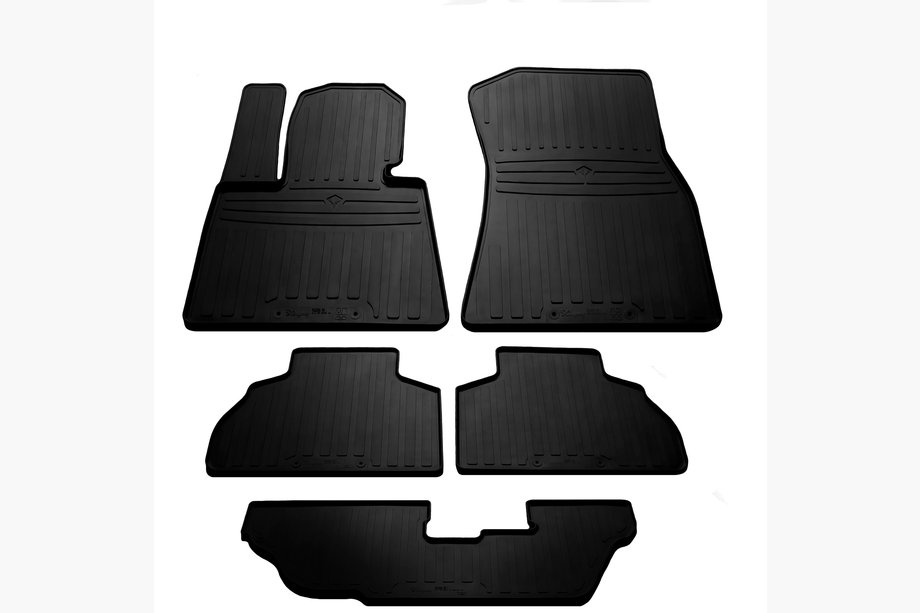 BMW X7 G07 2019– Gummimattor (för 6-sits, Stingray Premium) Image