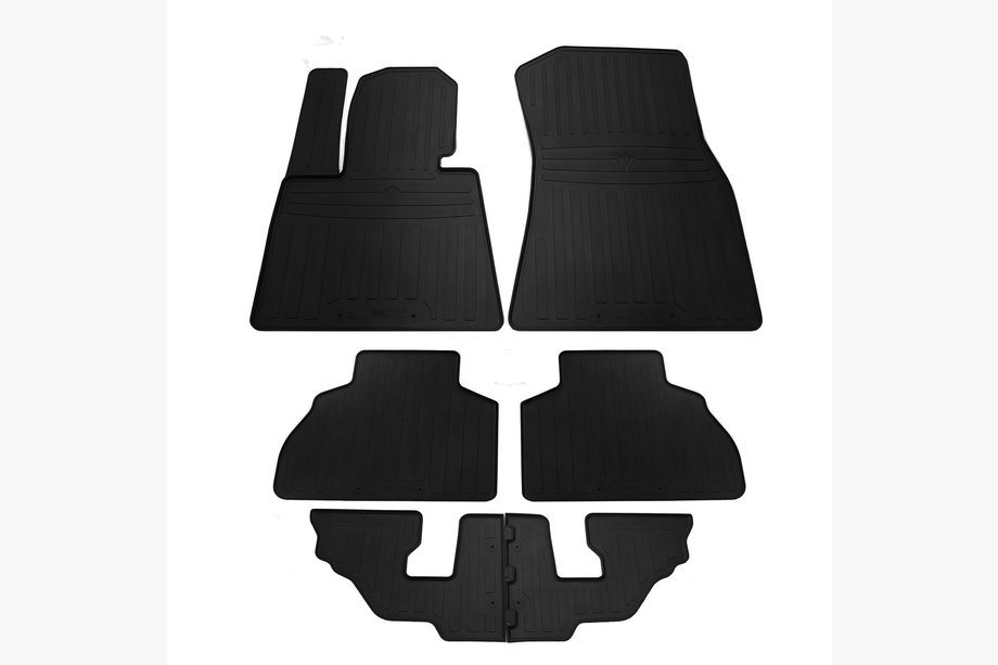 BMW X7 G07 2019– Gummimattor (för 7-sits, Stingray Premium) Image