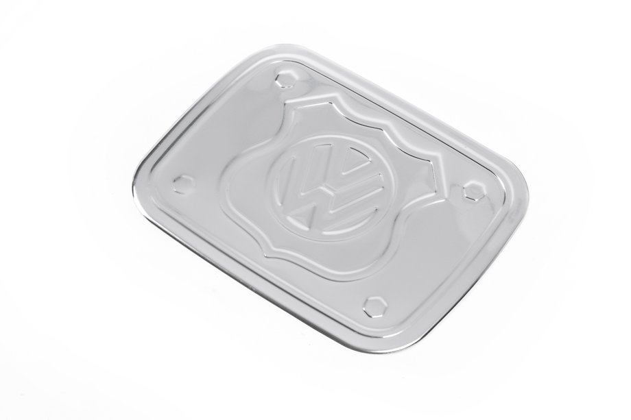 Volkswagen Caddy 2004–2010 Kåpa för tanklockslucka (rostfritt stål) Image