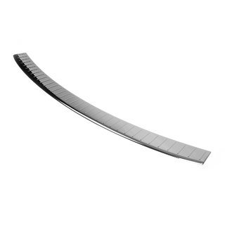 Bakre stötfångarlist svart krom (rostfritt) foto 1