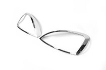 Opel Astra G Classic 1998–2012 Kromade strålkastarkåpor (2 st, plast) foto 2