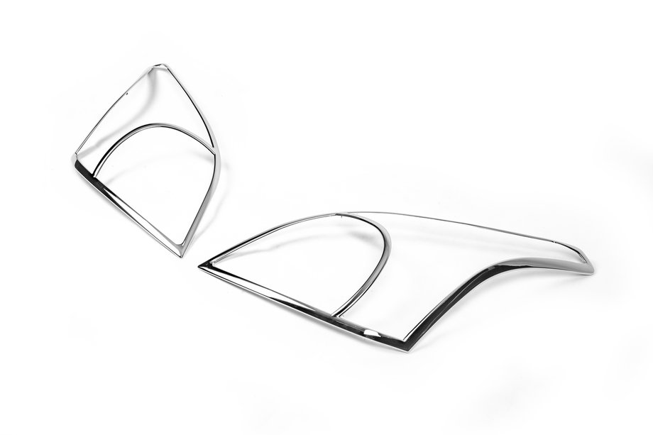 Toyota Land Cruiser Prado 120 2002–2009 Strålkastarkåpor V2 (2 st, plast) Image