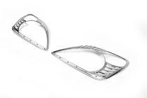 Honda CRV 2001–2006 Kromade strålkastarramar (2 st, plast) 2004-2006 foto 5