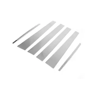 Stolplister för dörrar (6 st, rostfritt stål) Mitsubishi L200 2006–2015 foto 2