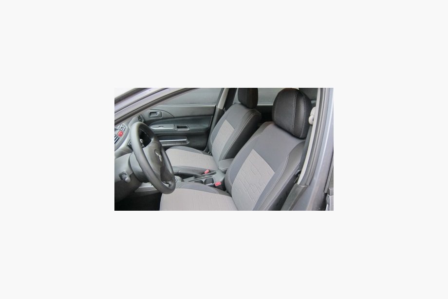 Mitsubishi Lancer 9 2004–2008 Sätesöverdrag (konstläder↗tyg, Premium) Image