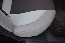 Mitsubishi Lancer 9 2004–2008 Sätesöverdrag (konstläder↗tyg, Premium) foto 3
