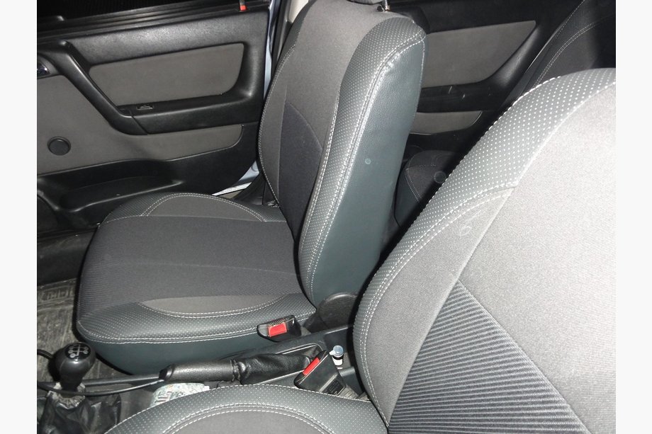 Opel Astra G Classic 1998–2012 Sätesöverdrag (konstläder↗tyg, Premium) Image