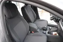 Renault Megane III 2009–2016 Bilklädslar (konstläder + tyg, Premium) foto 5