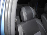 Renault Logan I 2008–2013 Nyhet! Brothers Premium bilsätesöverdrag i konstläder foto 2
