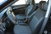 Skoda Octavia II A5 2010–2013 Sätesöverdrag (konstläder↗tyg, Premium) foto 1