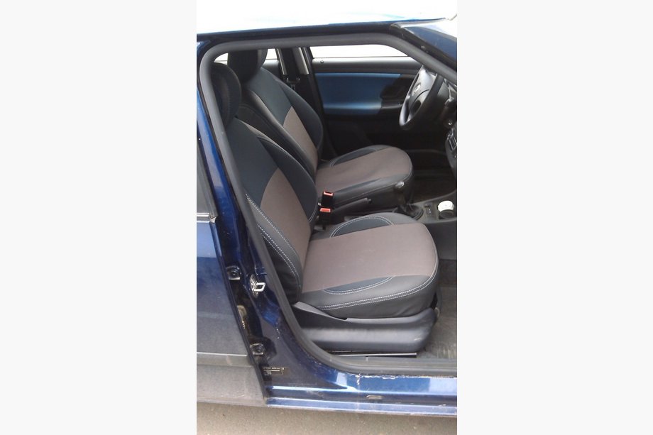Skoda Fabia 2000–2007 Sätesöverdrag (konstläder↗tyg, Premium) Image