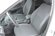Skoda Octavia III A7 2013–2019 Sätesöverdrag (konstläder↗tyg, Premium) foto 1