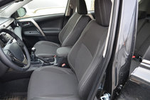 Toyota Rav 4 2013–2018 Sätesöverdrag (konstläder↗tyg, Premium) foto 1