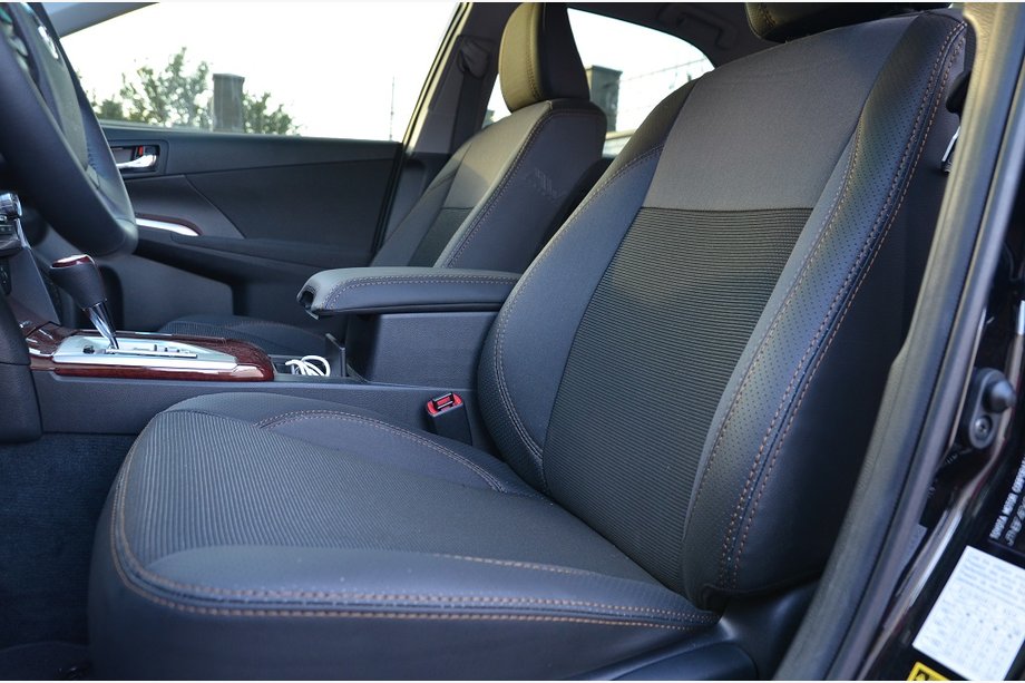 Toyota Camry 2011–2017 Sätesöverdrag (konstläder↗tyg, Premium) Image