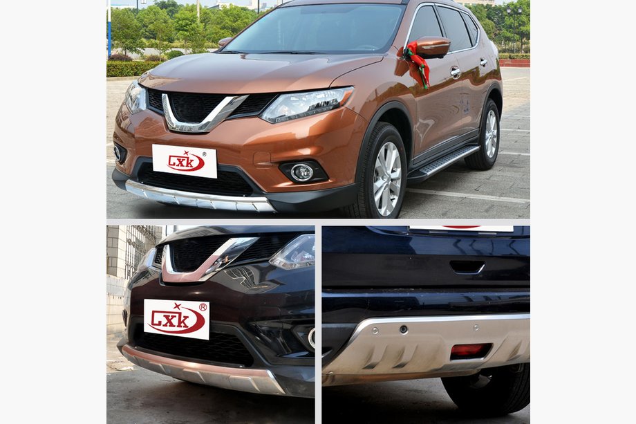 Nissan X-trail T32/Rogue 2014–2021 Fram- och bakre splitters V1 (2014-2016) Image