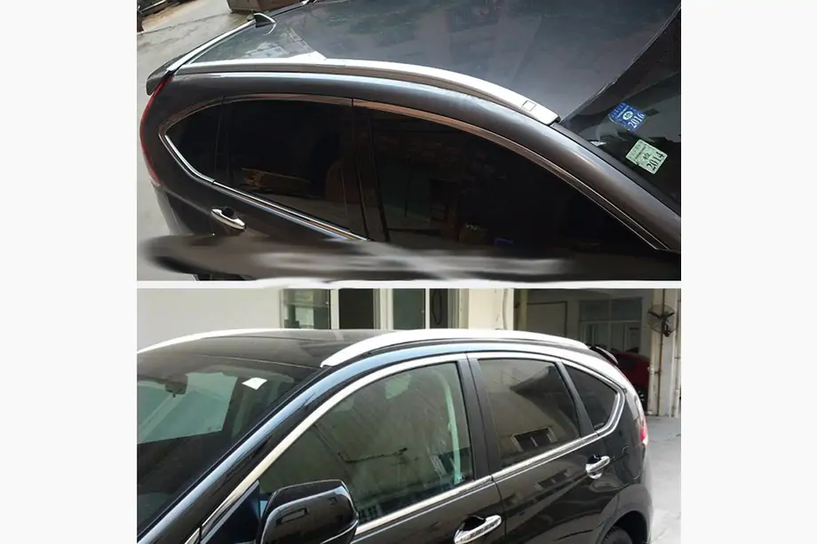 Honda CRV 2012–2016 Grå OEM-takrails (ABS-plast) Image