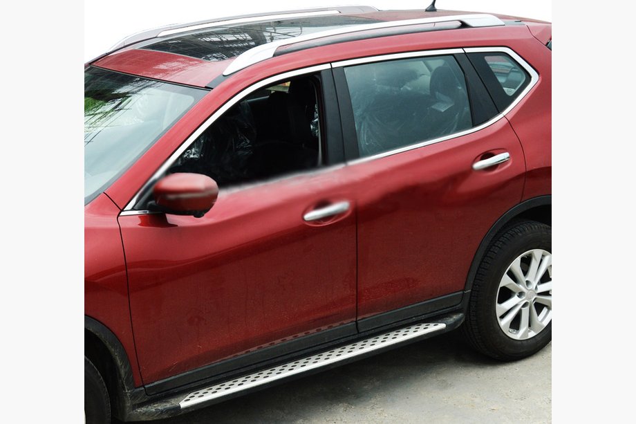 Nissan X-trail T32/Rogue 2014–2021 Takrails, originaldesign (grå) Image