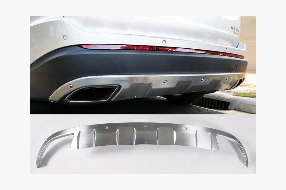 Ford Edge 2014–2024 Bakre stötfångarläpp Image