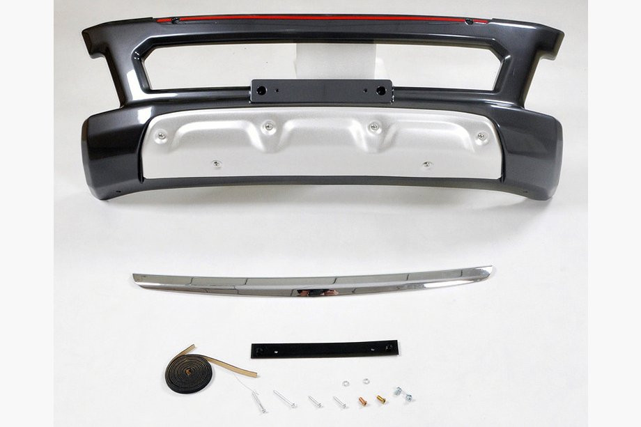 Isuzu D-Max 2011–2019 Främre läppspoiler V2 (2015↗) Image